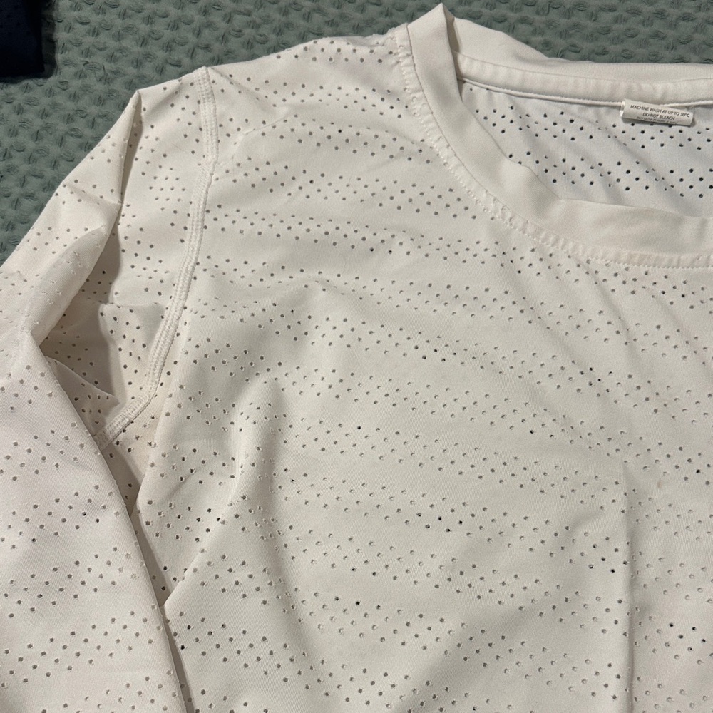 ZYIA White Long Sleeve Top